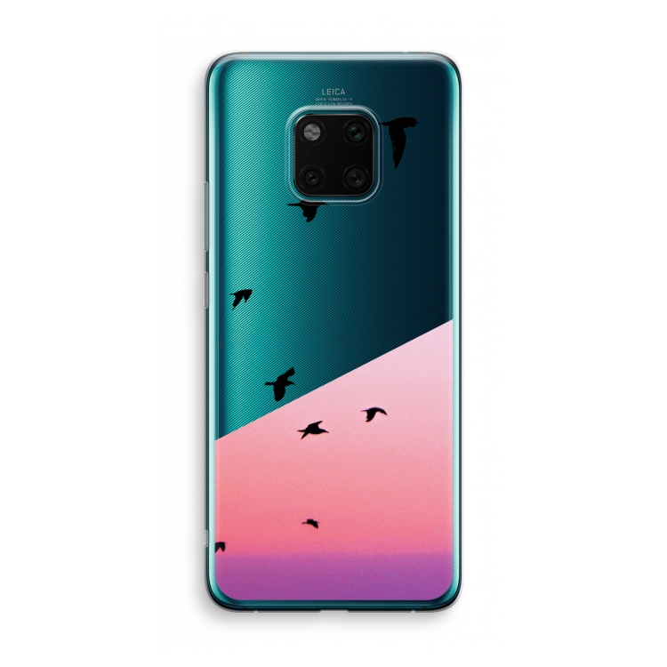 Fly away: Huawei Mate 20 Pro Transparant Hoesje