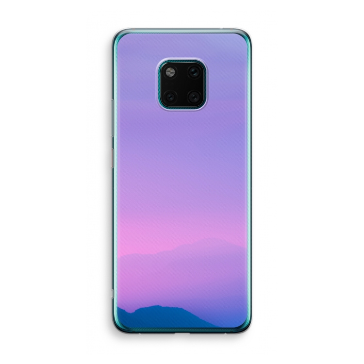 Sunset pastel: Huawei Mate 20 Pro Transparant Hoesje