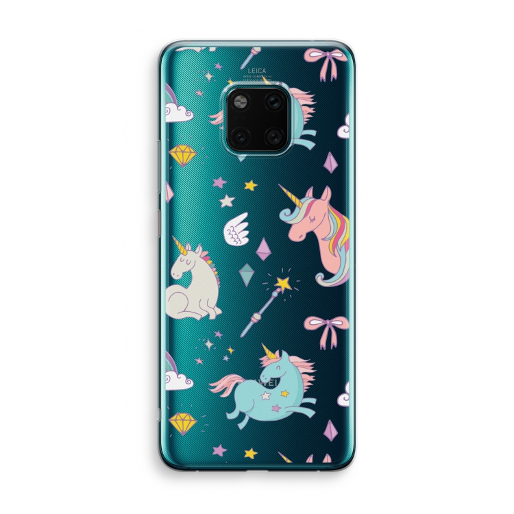 Fantasiewereld: Huawei Mate 20 Pro Transparant Hoesje
