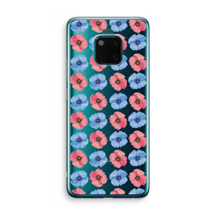Klaproosjes: Huawei Mate 20 Pro Transparant Hoesje