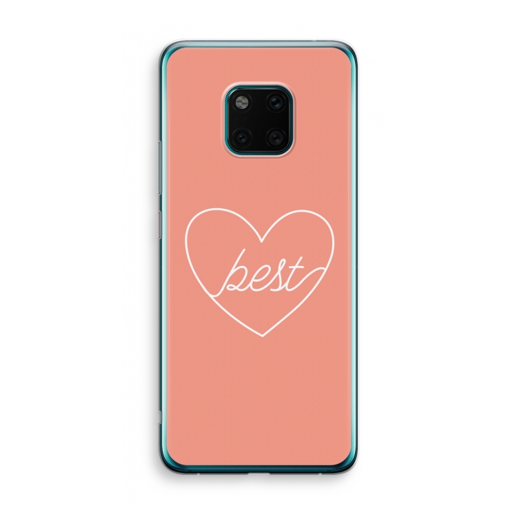 Best heart: Huawei Mate 20 Pro Transparant Hoesje