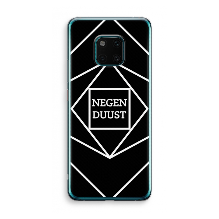 Negenduust geometrisch: Huawei Mate 20 Pro Transparant Hoesje