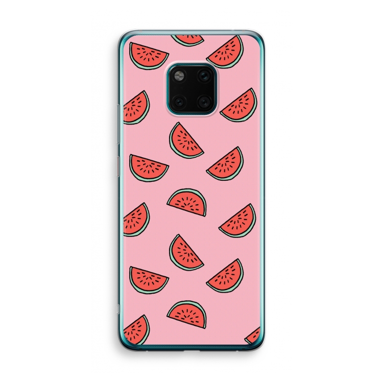 Watermeloen: Huawei Mate 20 Pro Transparant Hoesje