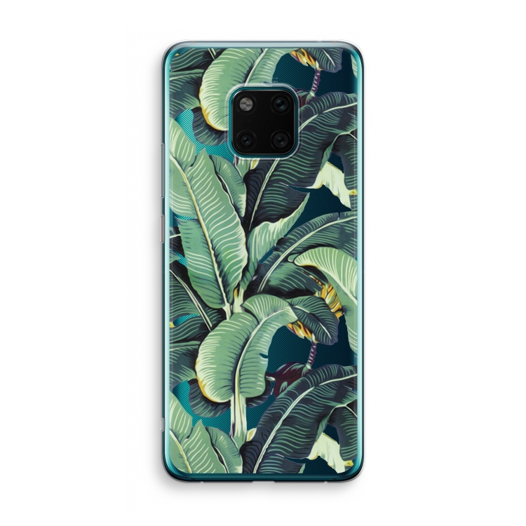 Bananenbladeren: Huawei Mate 20 Pro Transparant Hoesje