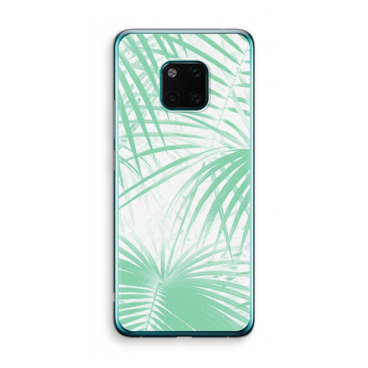 Palmbladeren: Huawei Mate 20 Pro Transparant Hoesje