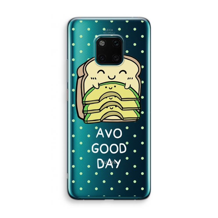 Avo Good Day: Huawei Mate 20 Pro Transparant Hoesje