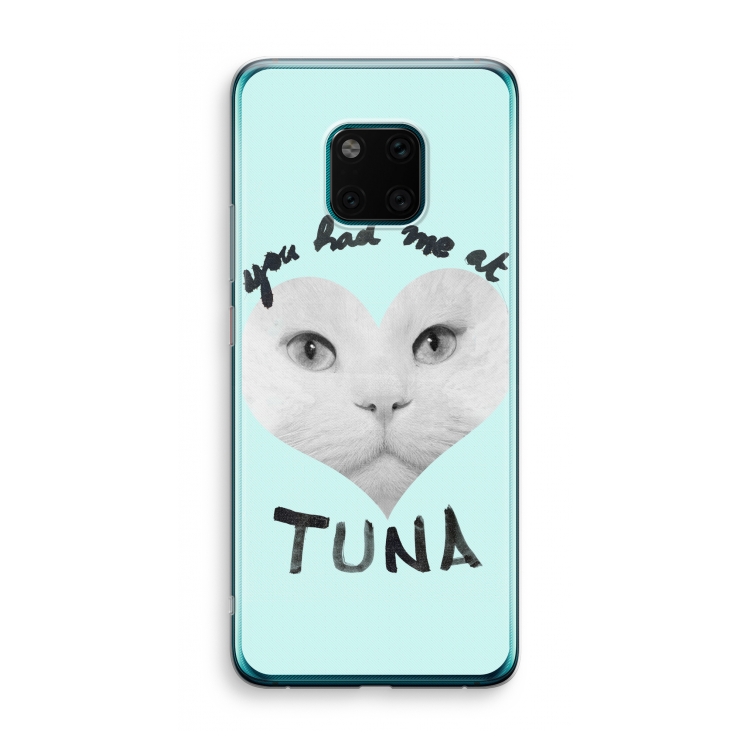 You had me at tuna: Huawei Mate 20 Pro Transparant Hoesje