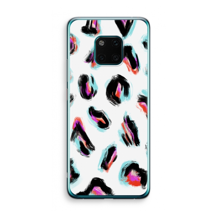 Cheetah color: Huawei Mate 20 Pro Transparant Hoesje