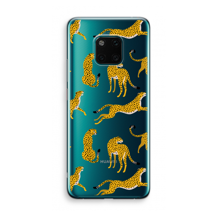 Luipaard: Huawei Mate 20 Pro Transparant Hoesje