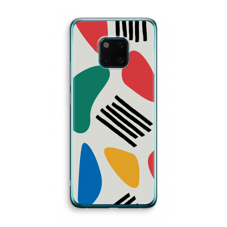 Illustratieve pop 1: Huawei Mate 20 Pro Transparant Hoesje
