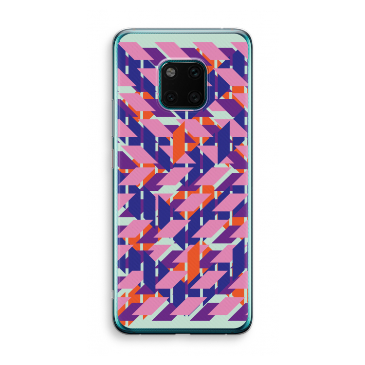Skew Blush 3: Huawei Mate 20 Pro Transparant Hoesje