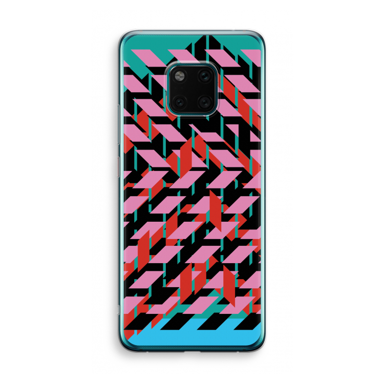 Skew Blush 2: Huawei Mate 20 Pro Transparant Hoesje