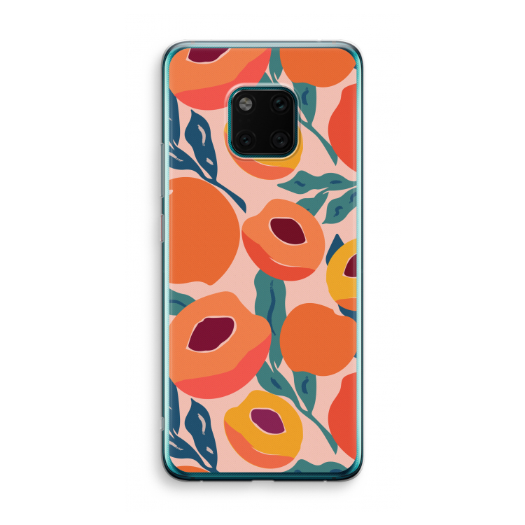 Perzik: Huawei Mate 20 Pro Transparant Hoesje