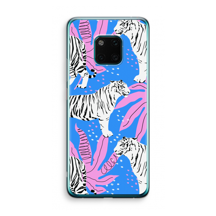Tijger: Huawei Mate 20 Pro Transparant Hoesje