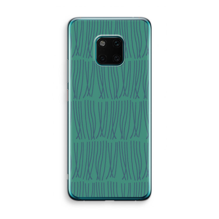 Swirls: Huawei Mate 20 Pro Transparant Hoesje