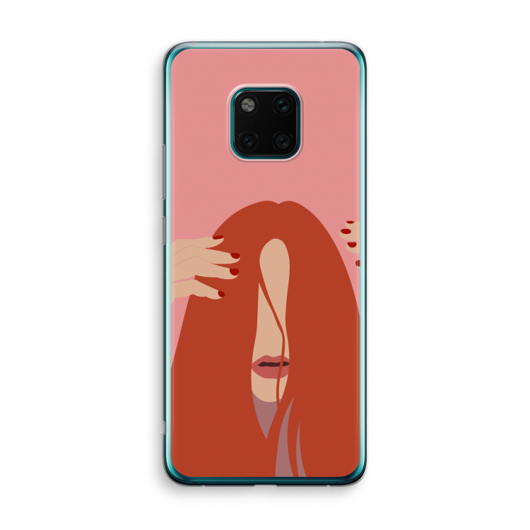 Woke up like this: Huawei Mate 20 Pro Transparant Hoesje