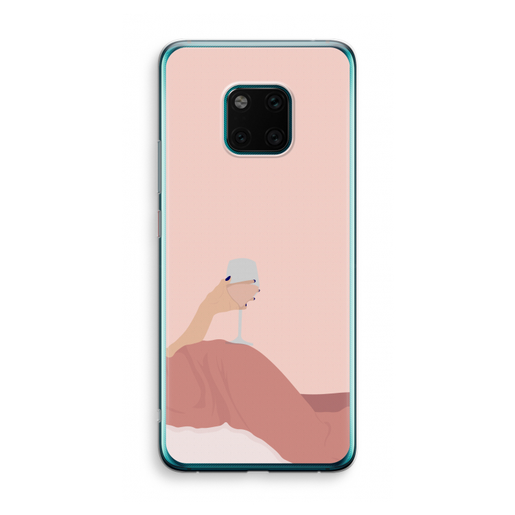 Wine: Huawei Mate 20 Pro Transparant Hoesje