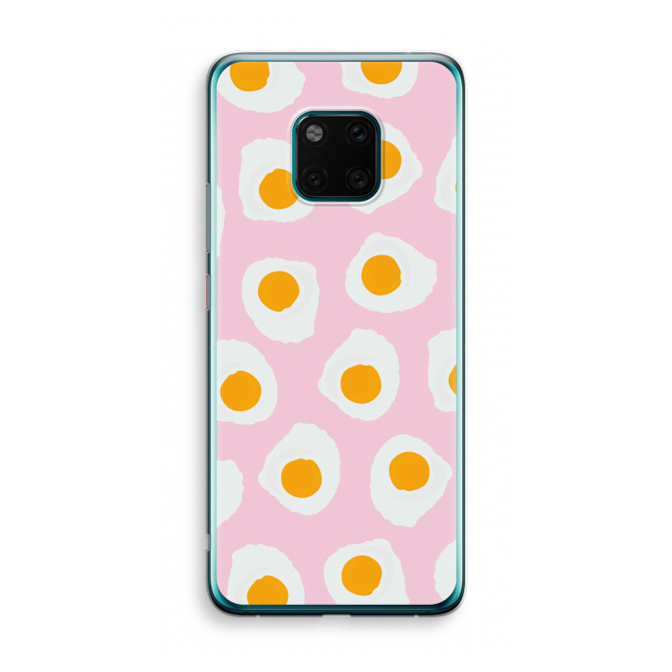 Dancing eggs: Huawei Mate 20 Pro Transparant Hoesje