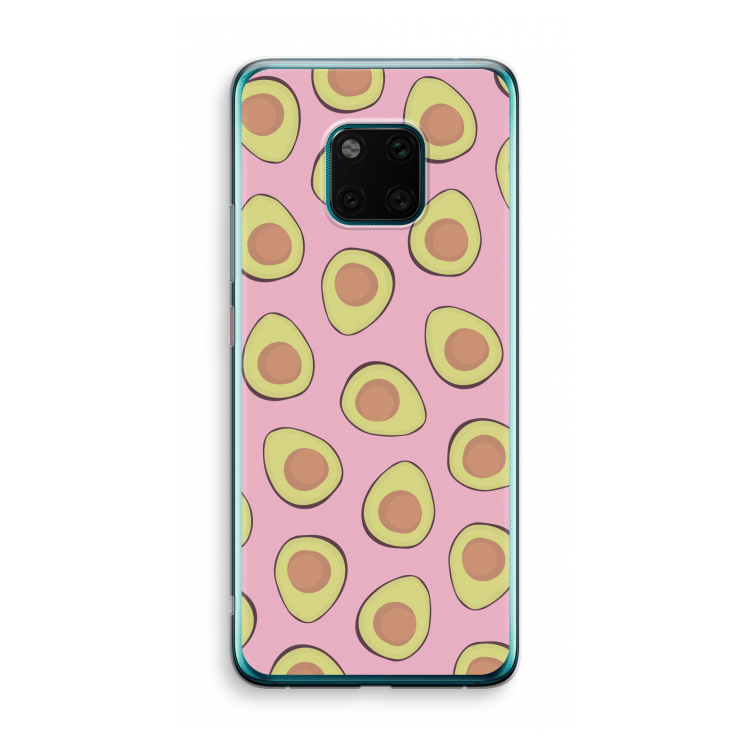 Dancing avocados: Huawei Mate 20 Pro Transparant Hoesje