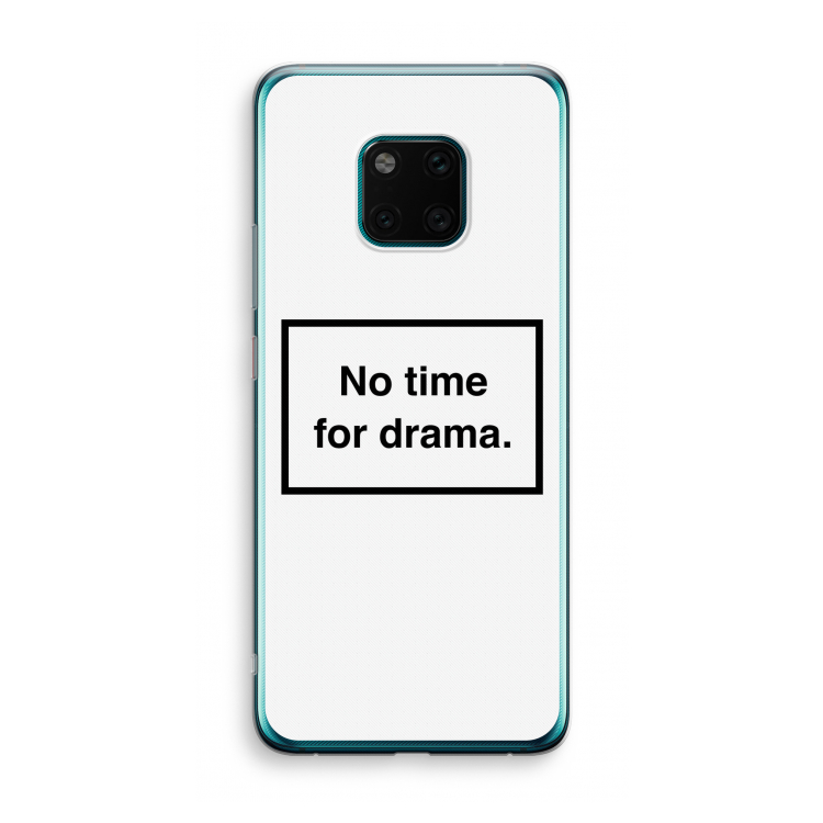 No drama: Huawei Mate 20 Pro Transparant Hoesje