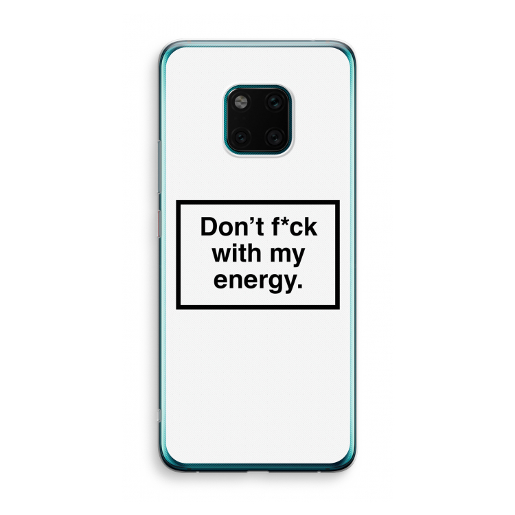 My energy: Huawei Mate 20 Pro Transparant Hoesje