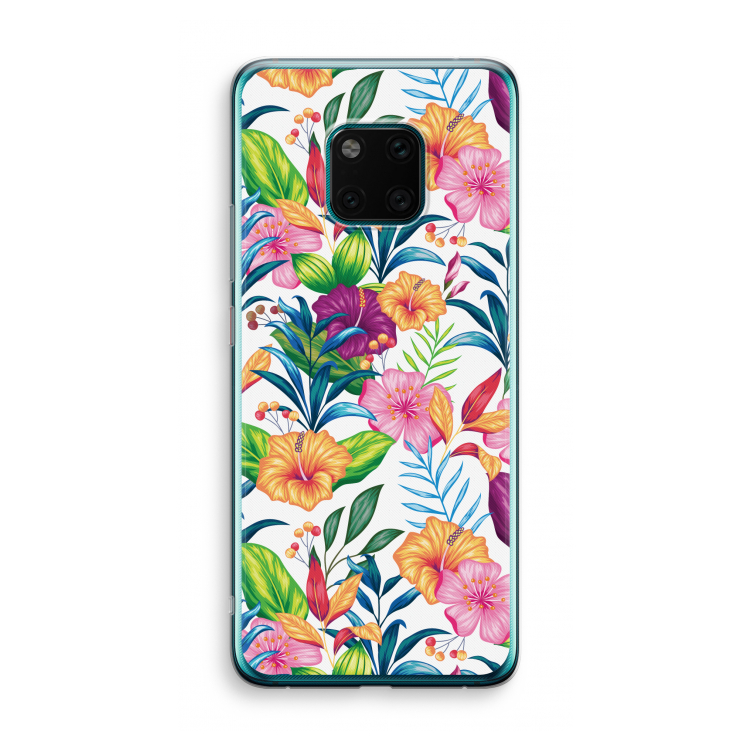 Tropisch 2: Huawei Mate 20 Pro Transparant Hoesje