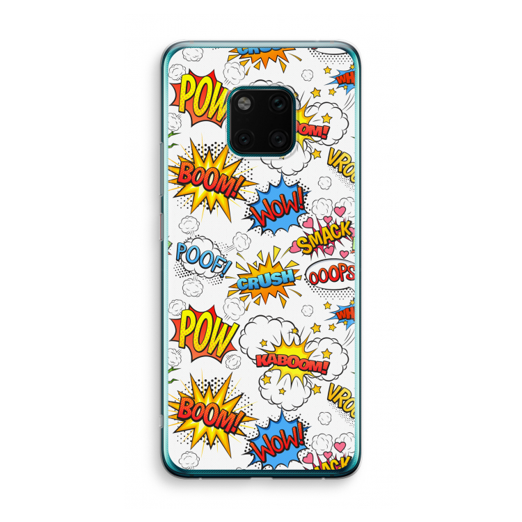 Pow Smack: Huawei Mate 20 Pro Transparant Hoesje