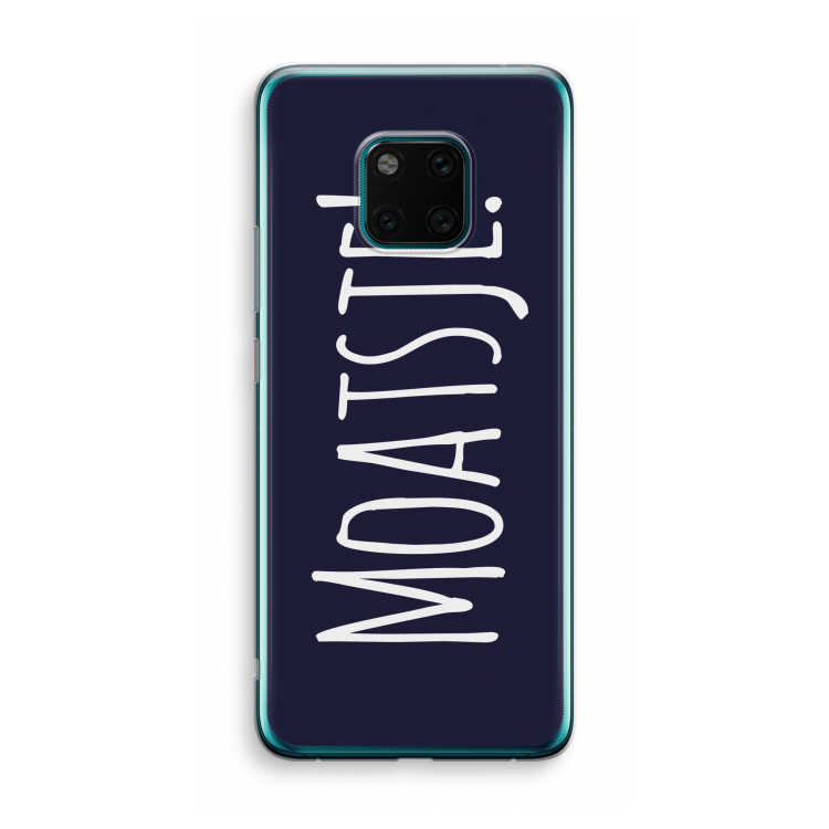 Moatsje!: Huawei Mate 20 Pro Transparant Hoesje