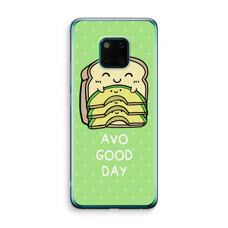 Avo Good Day: Huawei Mate 20 Pro Transparant Hoesje