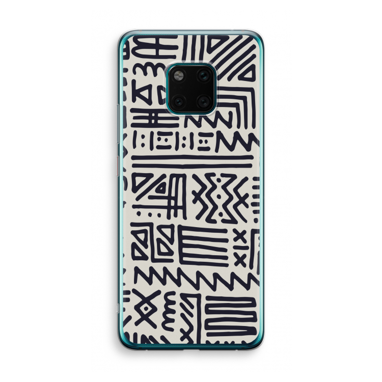 Marrakech print: Huawei Mate 20 Pro Transparant Hoesje