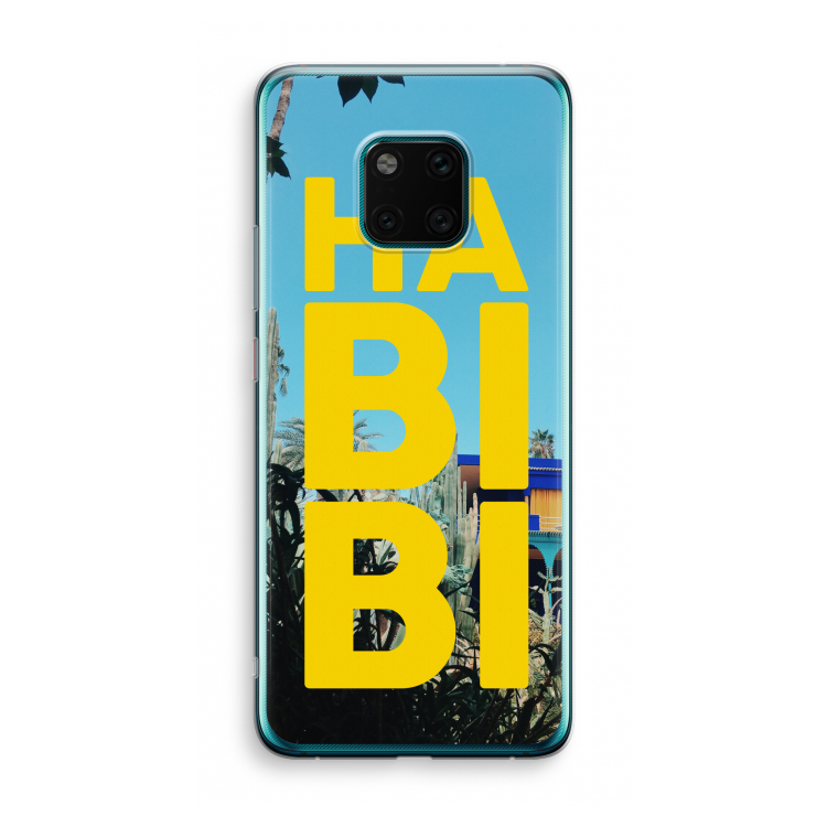 Habibi Majorelle : Huawei Mate 20 Pro Transparant Hoesje