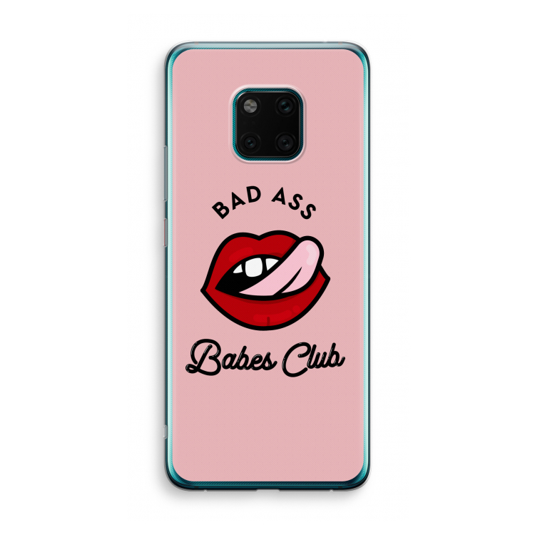 Badass Babes Club: Huawei Mate 20 Pro Transparant Hoesje