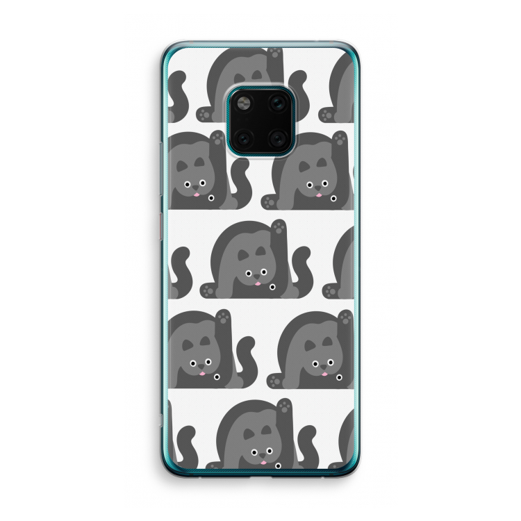 Cats: Huawei Mate 20 Pro Transparant Hoesje