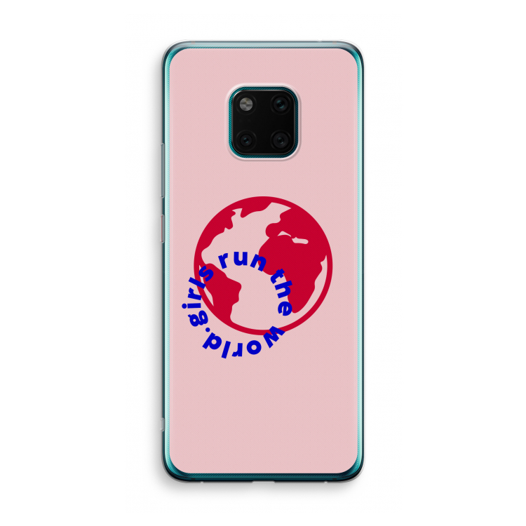 Run The World: Huawei Mate 20 Pro Transparant Hoesje