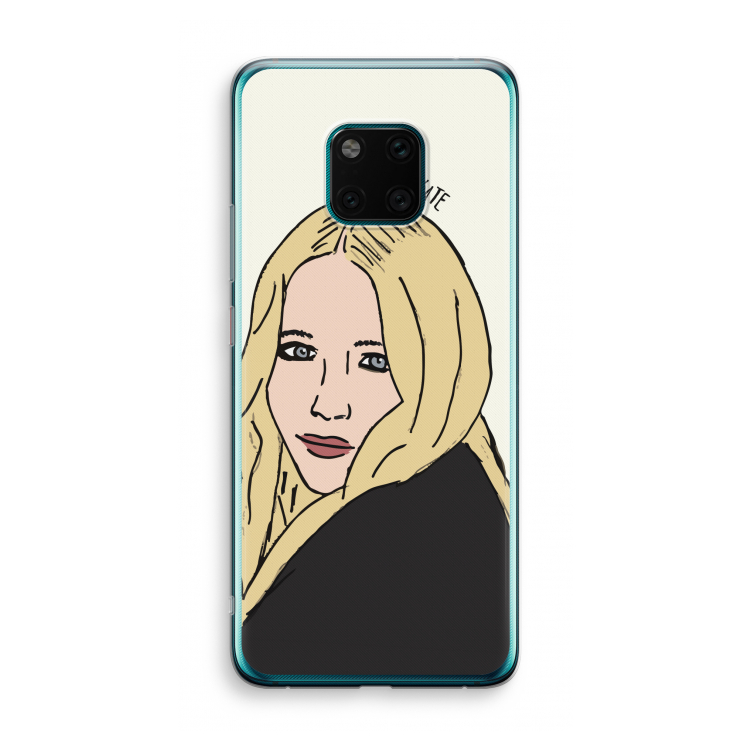 Mary Kate: Huawei Mate 20 Pro Transparant Hoesje