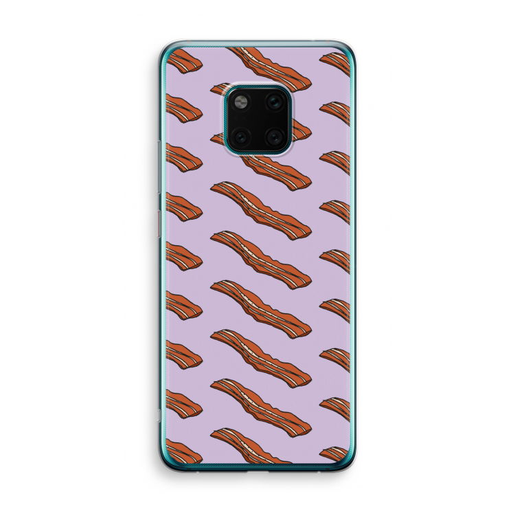 Bacon to my eggs #2: Huawei Mate 20 Pro Transparant Hoesje