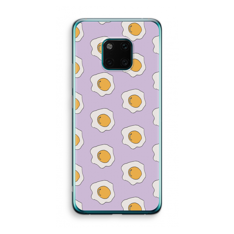Bacon to my eggs #1: Huawei Mate 20 Pro Transparant Hoesje