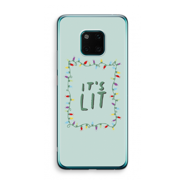It's Lit: Huawei Mate 20 Pro Transparant Hoesje
