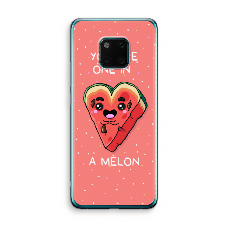 One In A Melon: Huawei Mate 20 Pro Transparant Hoesje