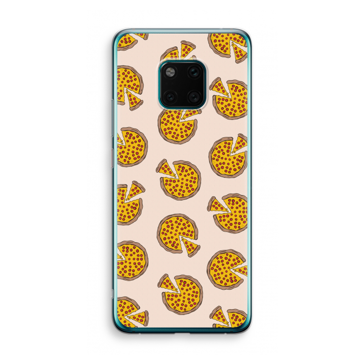 You Had Me At Pizza: Huawei Mate 20 Pro Transparant Hoesje