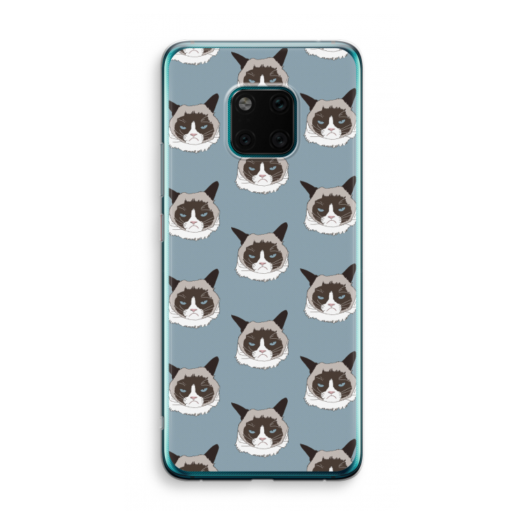 It's a Purrr Case: Huawei Mate 20 Pro Transparant Hoesje