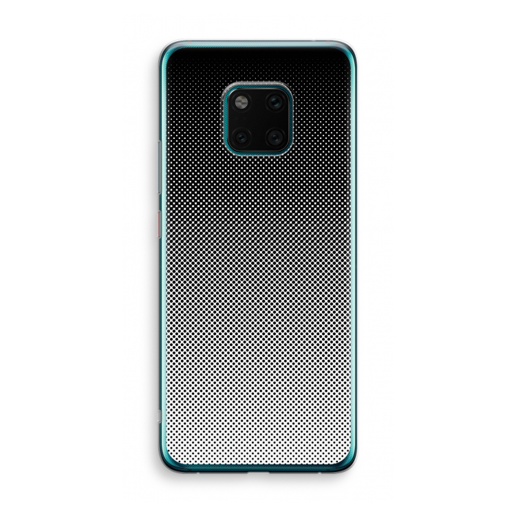 Musketon Halftone: Huawei Mate 20 Pro Transparant Hoesje