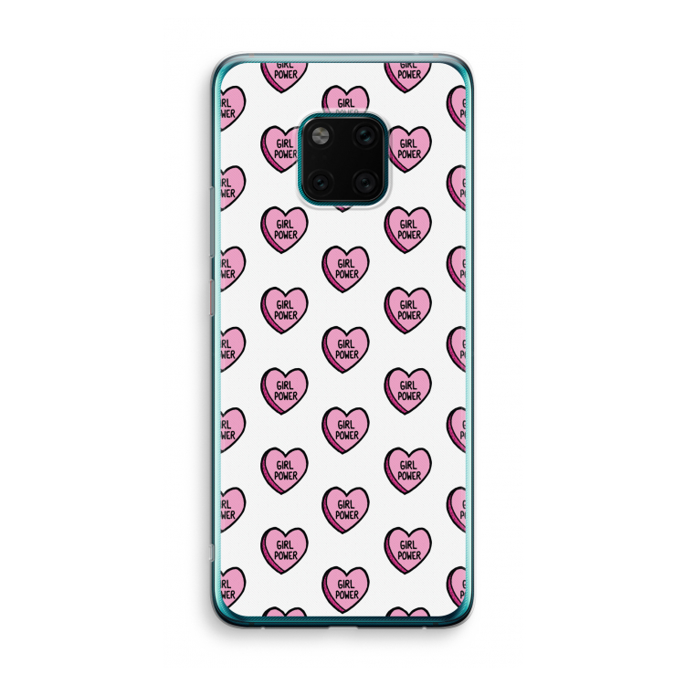 GIRL POWER: Huawei Mate 20 Pro Transparant Hoesje