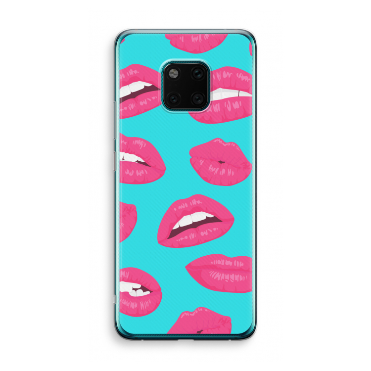 Bite my lip: Huawei Mate 20 Pro Transparant Hoesje
