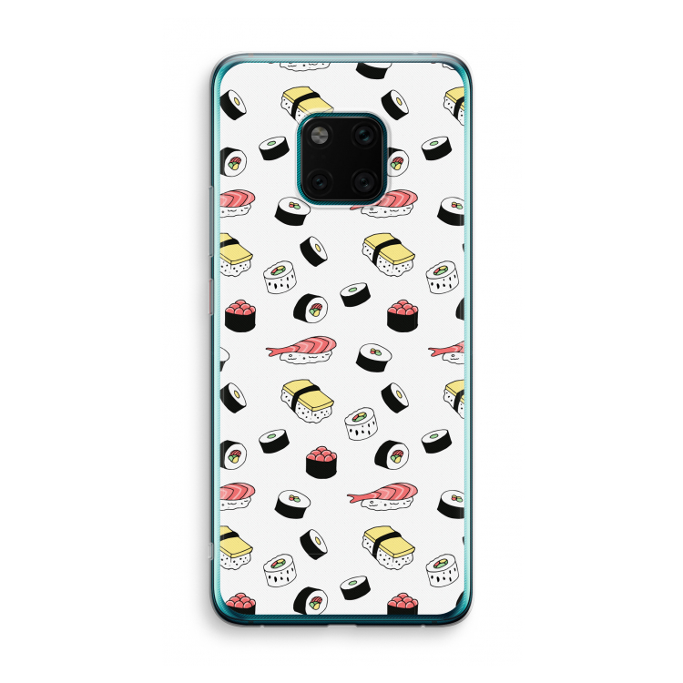 Sushi time: Huawei Mate 20 Pro Transparant Hoesje