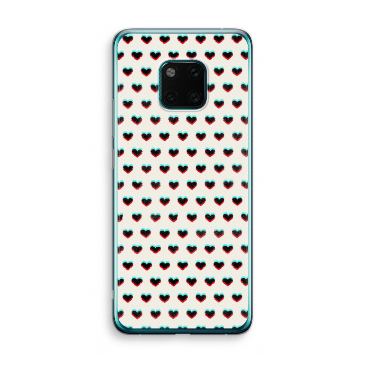 Hartjes: Huawei Mate 20 Pro Transparant Hoesje
