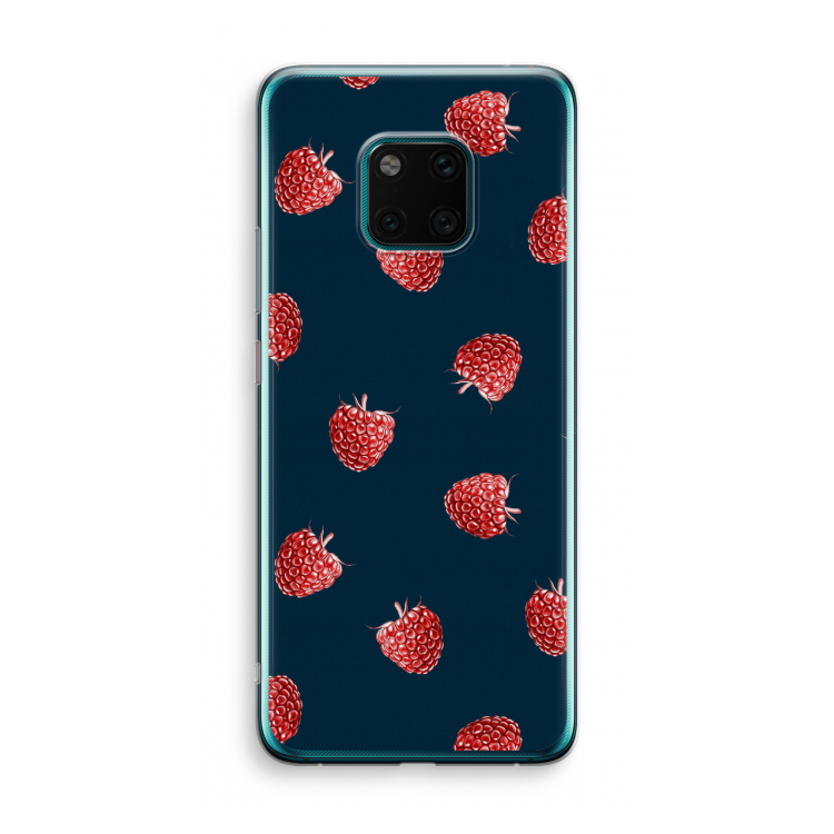 Framboosjes: Huawei Mate 20 Pro Transparant Hoesje