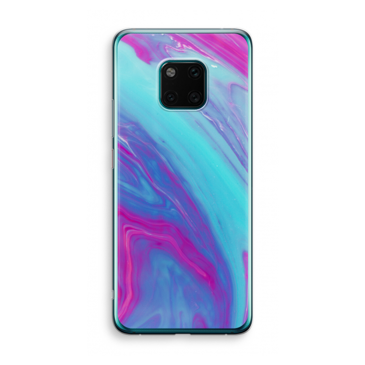 Zweverige regenboog: Huawei Mate 20 Pro Transparant Hoesje