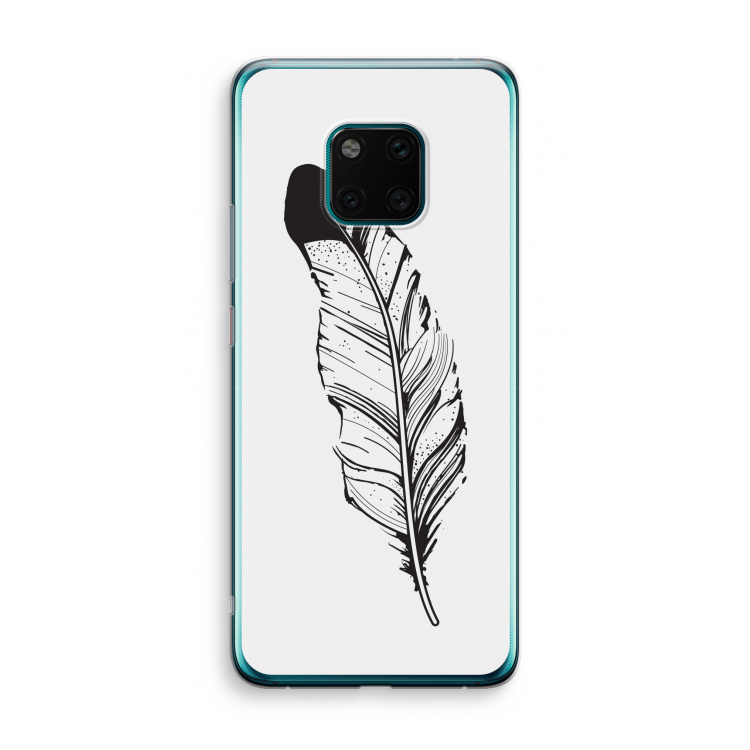 Pluim: Huawei Mate 20 Pro Transparant Hoesje