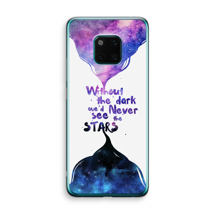 Stars quote: Huawei Mate 20 Pro Transparant Hoesje